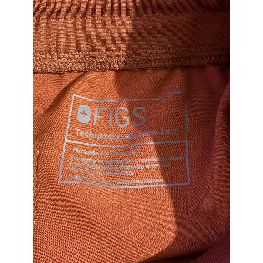 FIGS Yola Skinny Scrub Pants Women’s Size Small Auburn - Picture 3 of 3